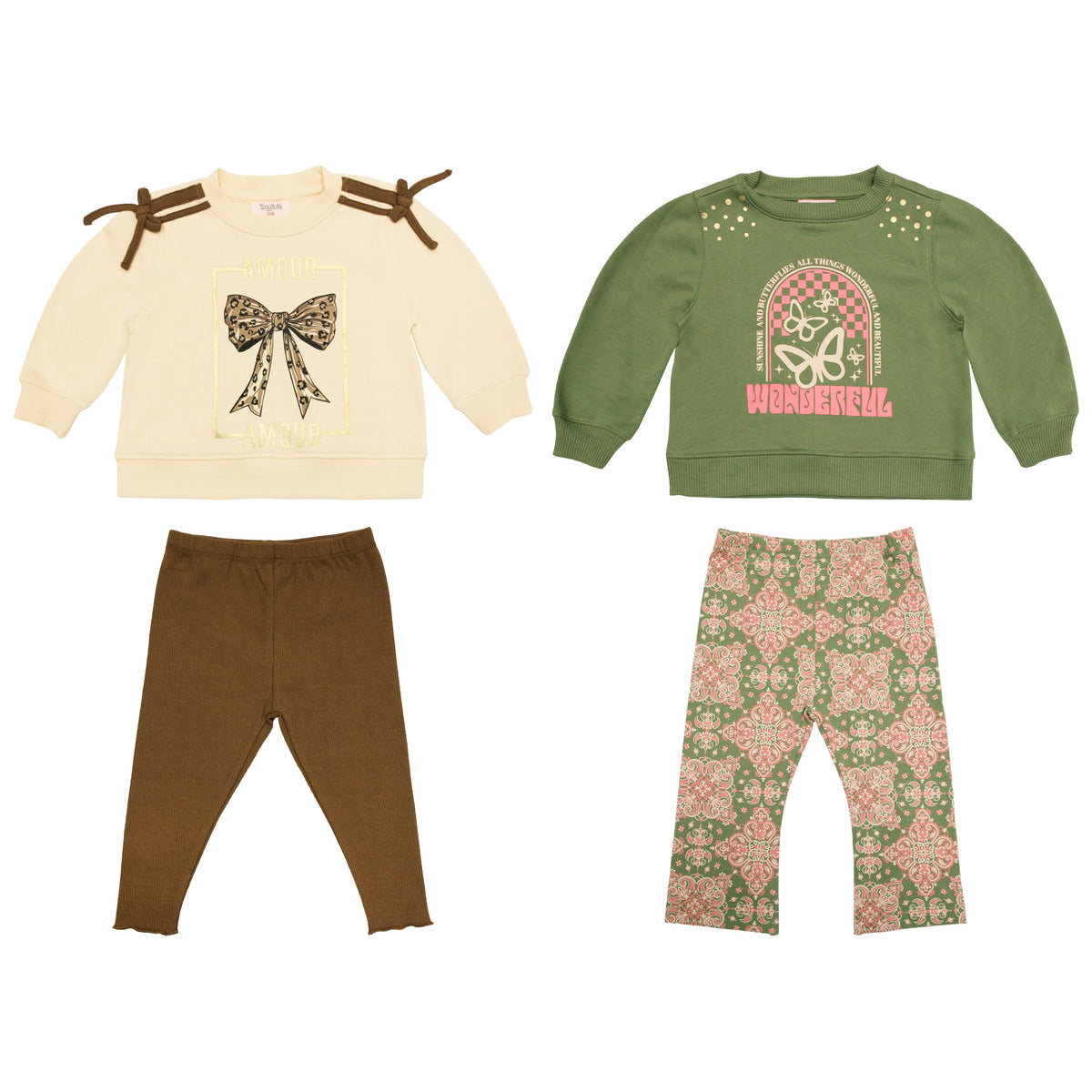 Conjunto Manga Larga Y Pantalón