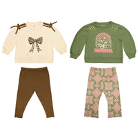 Conjunto Manga Larga Y Pantalón
