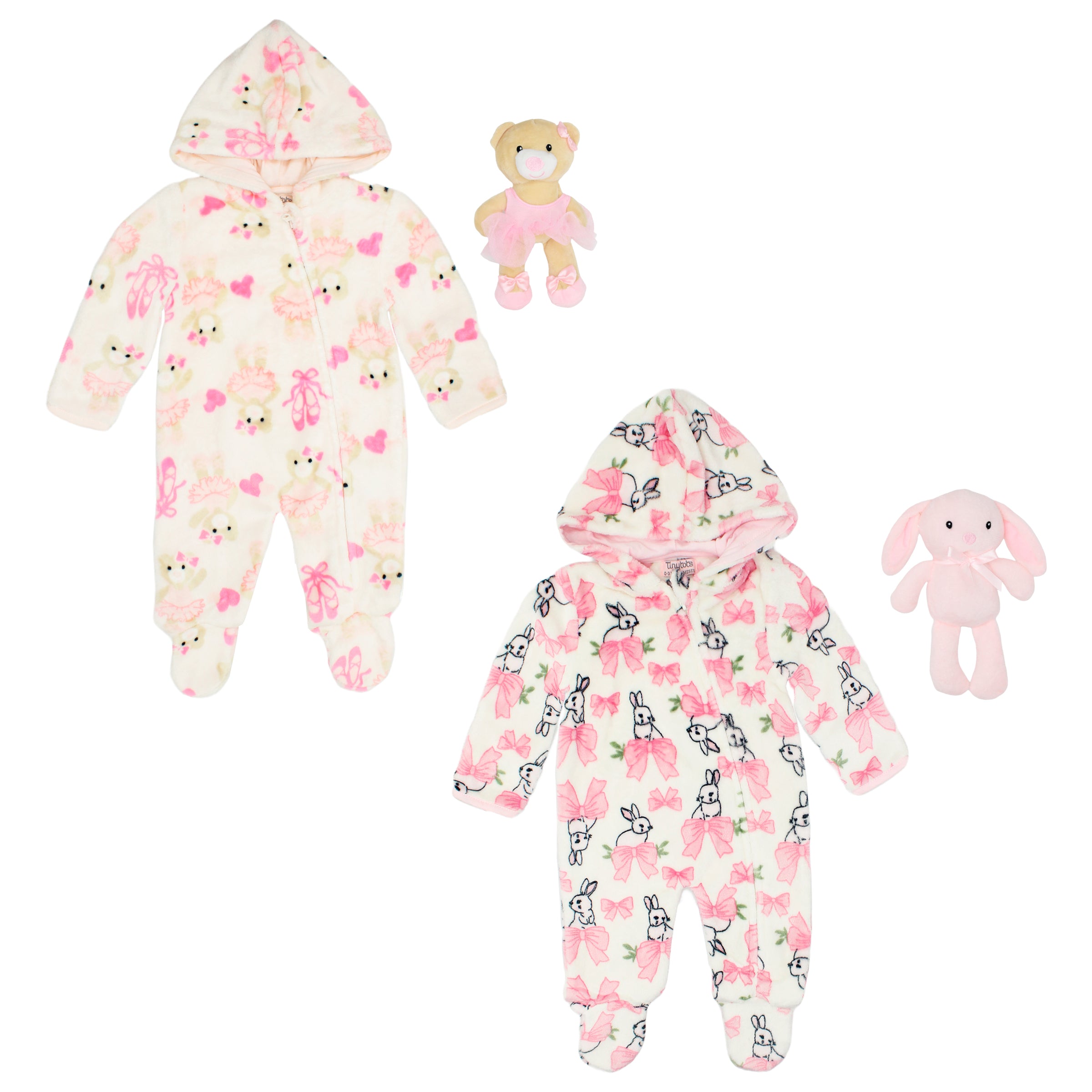 Body Manga Larga con Capucha + Peluche de Apego
