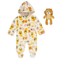 Body Con Capucha Y Peluche
