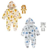 Body Manga Larga con Capucha + Peluche de Apego
