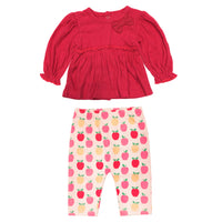 Conjunto Manga Larga Y Pantalón
