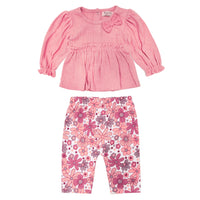 Conjunto Manga Larga Y Pantalón
