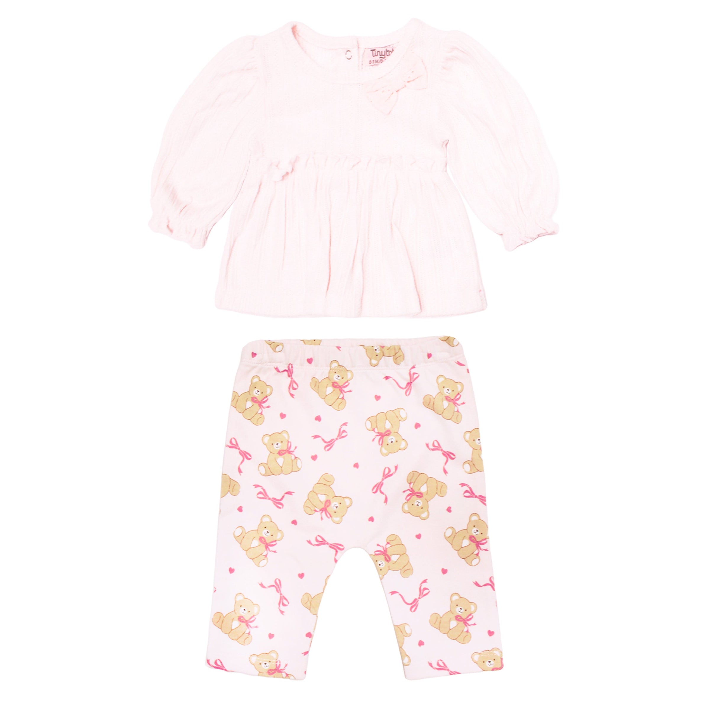 Conjunto Manga Larga Y Pantalón