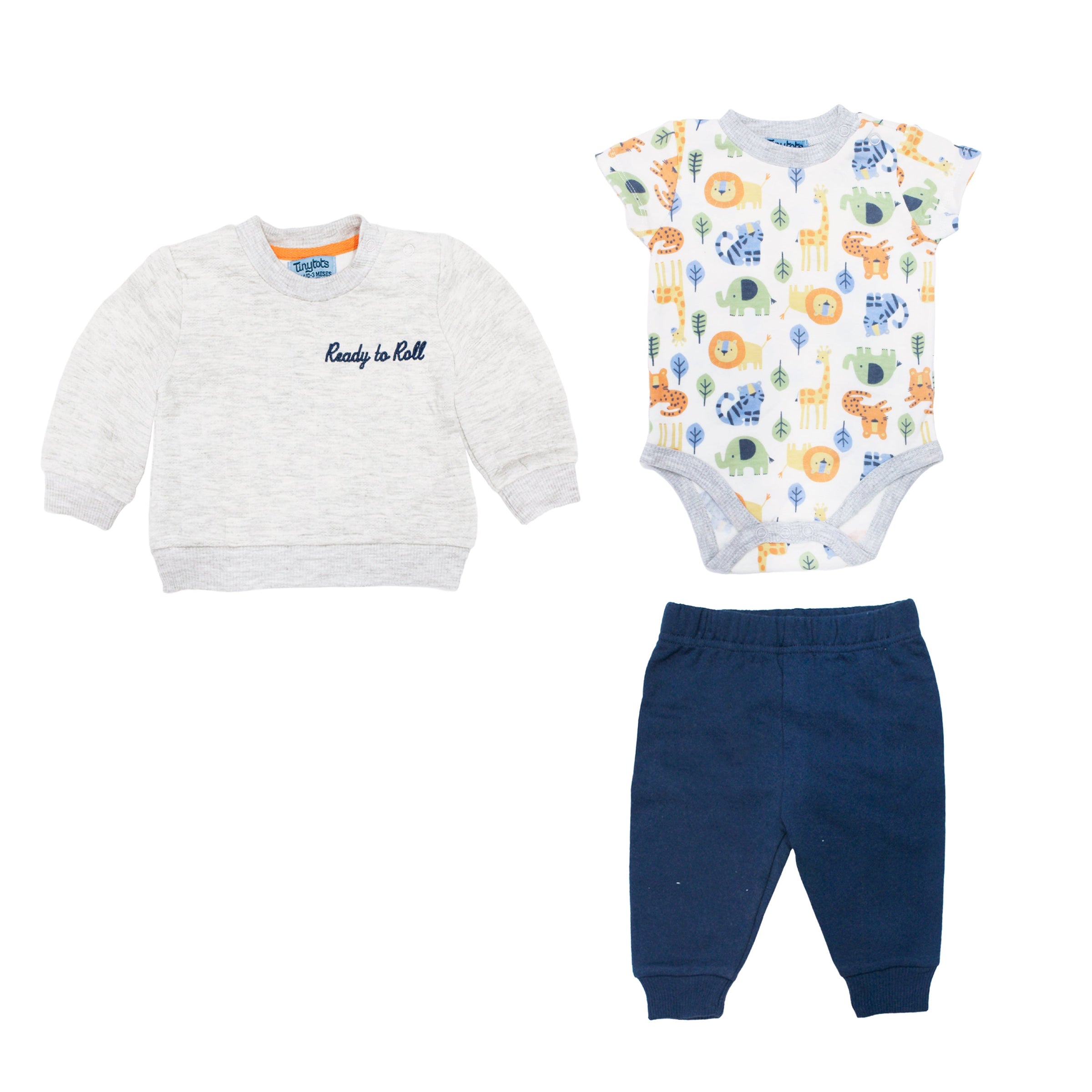 Conjunto Manga Larga Y Pantalón