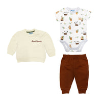 Conjunto Manga Larga Y Pantalón
