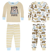 Pijama Manga Larga de Pantalón Largo
