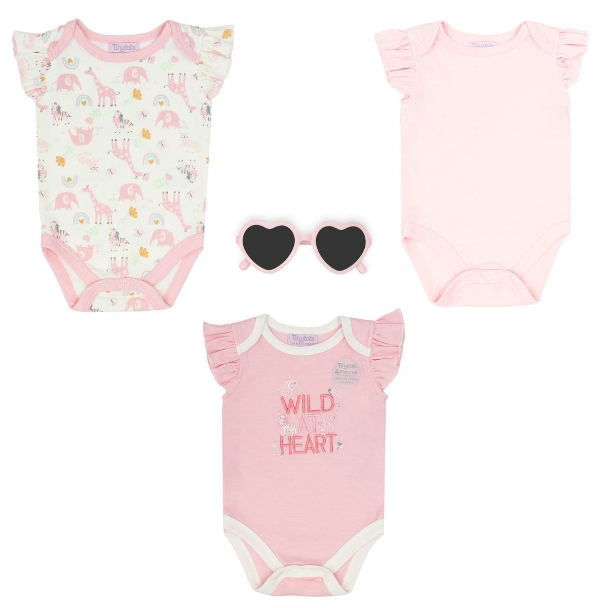 Body Manga Corta 3pk + Gafas