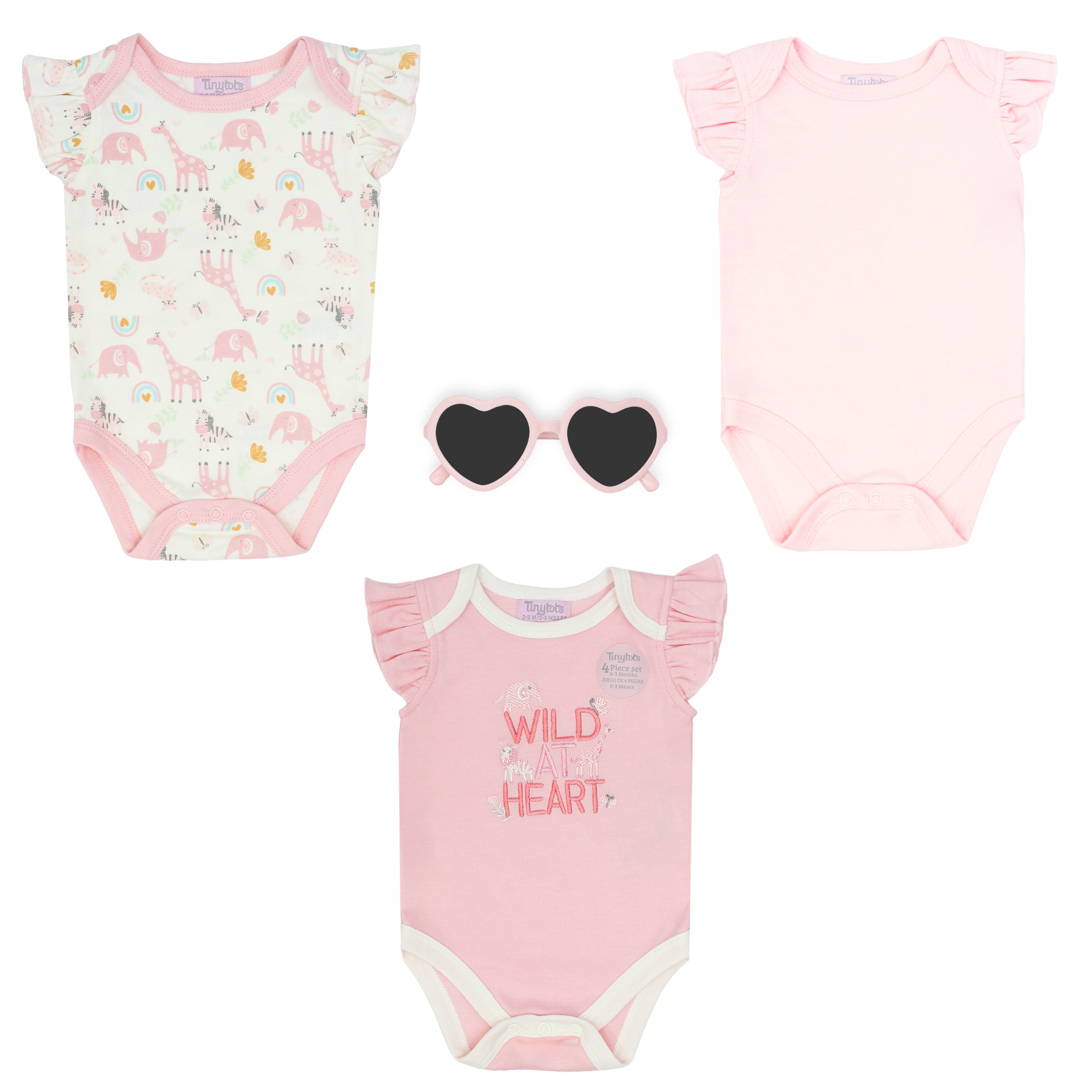 Body Manga Corta 3pk + Gafas