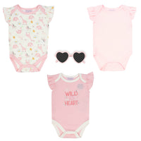 Body Manga Corta 3pk + Gafas
