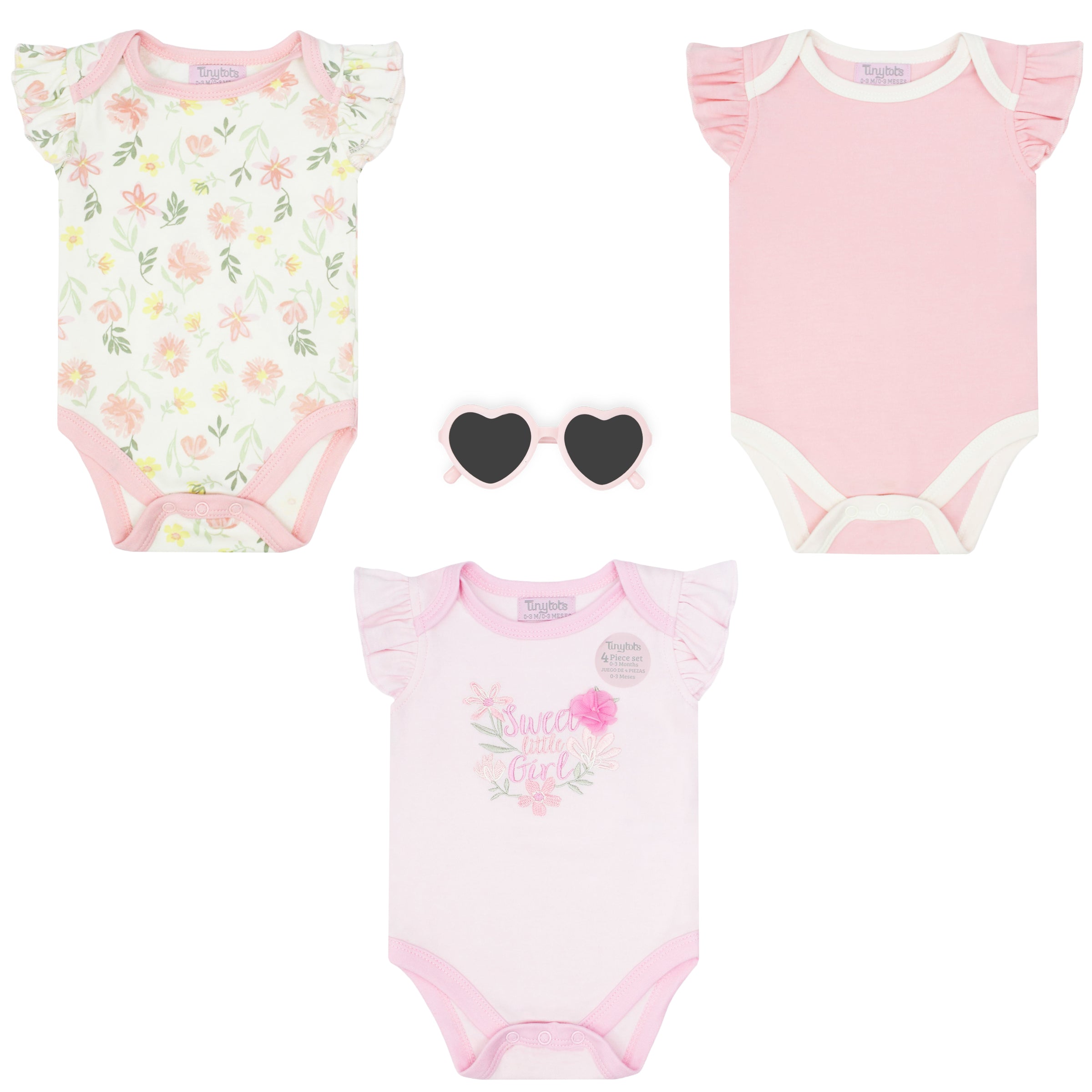 Body Manga Corta 3pk + Gafas