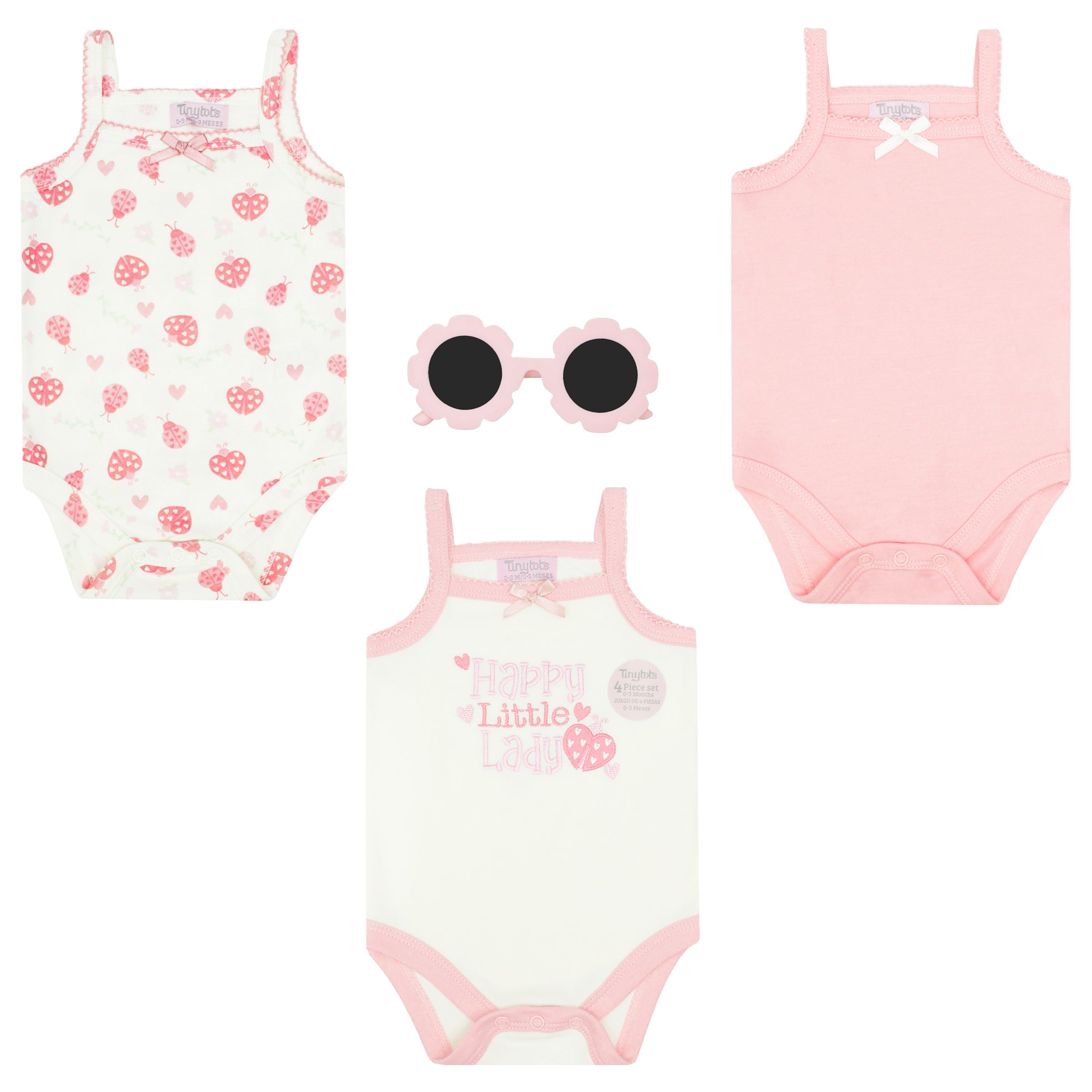 Body Manga Corta 3pk + Gafas