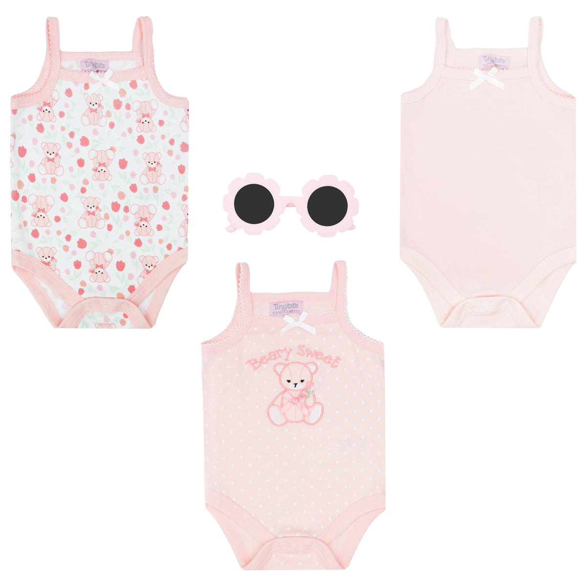 Body Manga Corta 3pk + Gafas