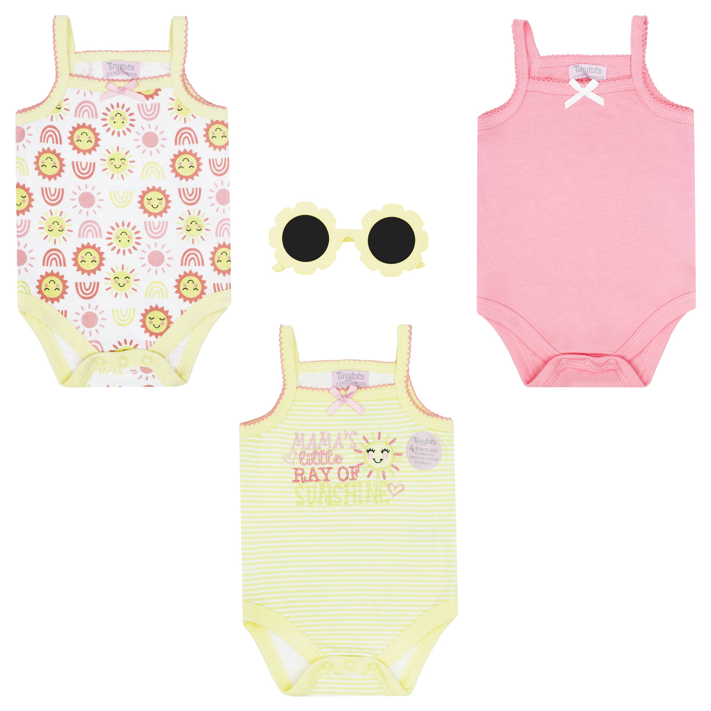 Body Manga Corta 3pk + Gafas