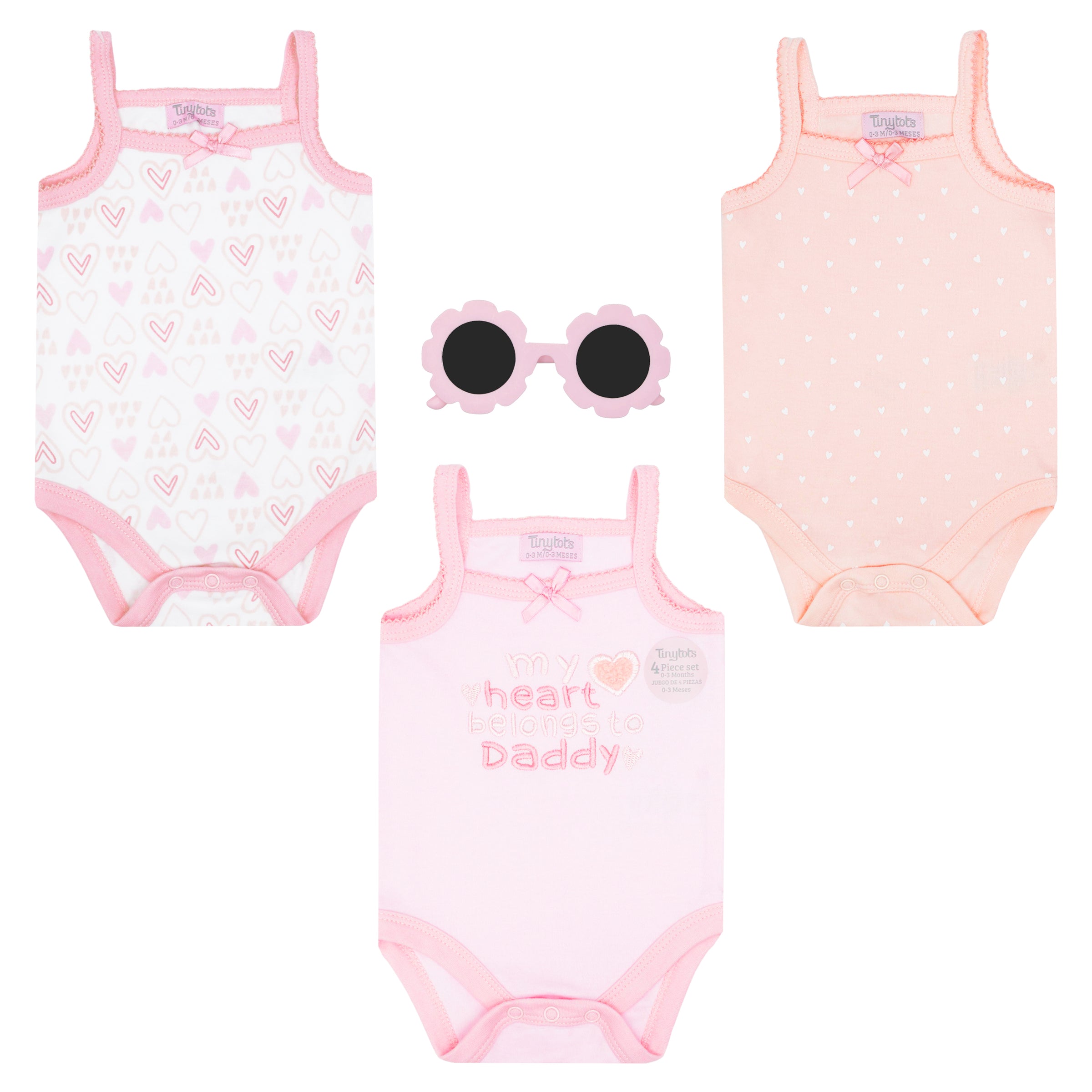 Body Manga Corta 3pk + Gafas