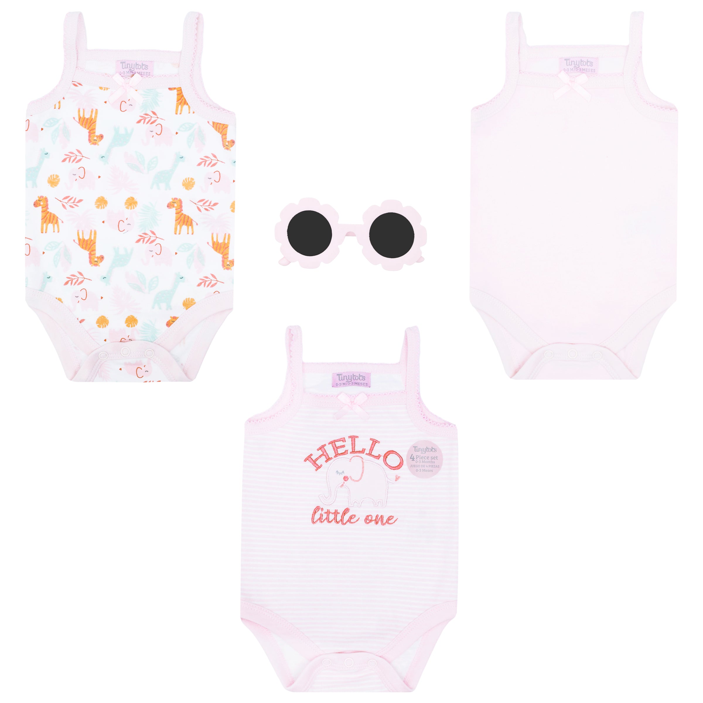 Body Manga Corta 3pk + Gafas