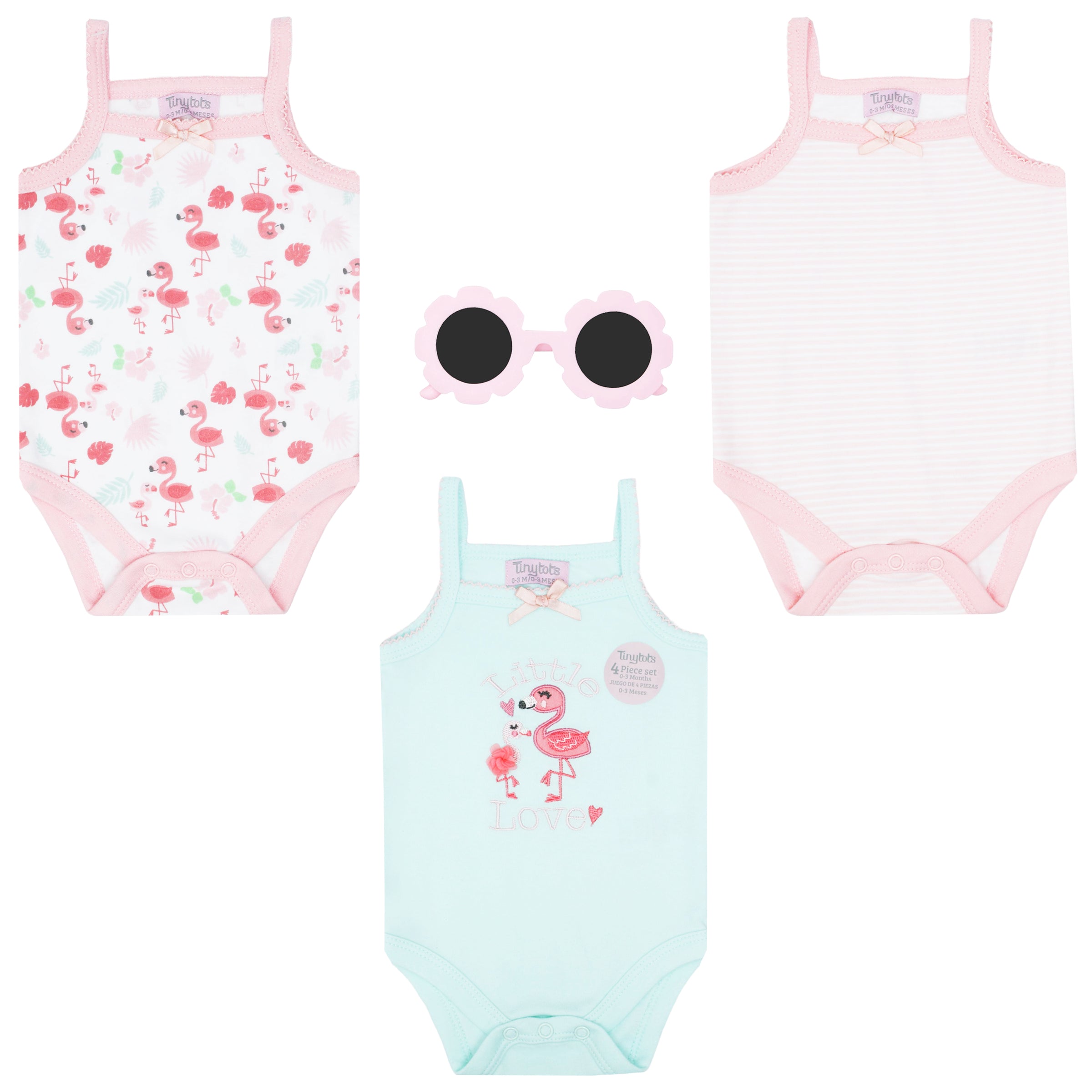 Body Manga Corta 3pk + Gafas