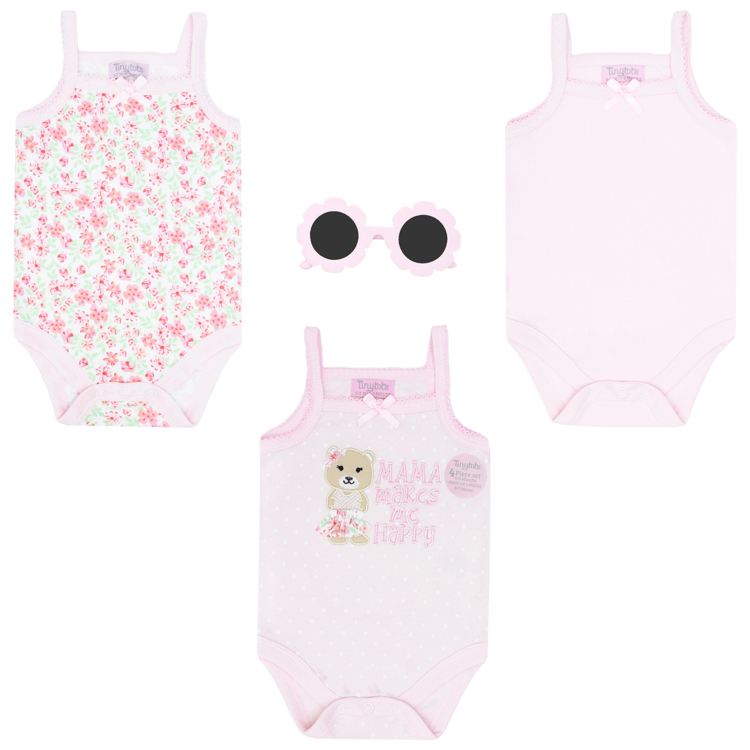 Body Manga Corta 3pk + Gafas