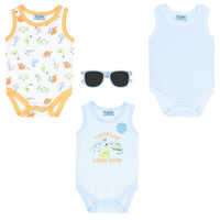 Body Manga Corta 3pk + Gafas
