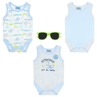 Body Manga Corta 3pk + Gafas
