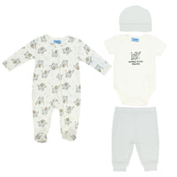 Body Manga Larga / Corta + Pantalón Largo + Gorro

