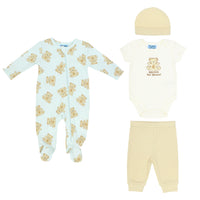 Body Manga Larga / Corta + Pantalón Largo + Gorro
