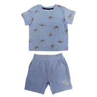 Sueter Manga Cortar + Pantalón Corto
