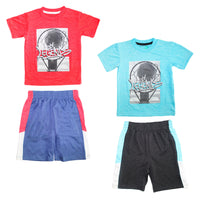 Sueter Manga Cortar + Pantalón Corto
