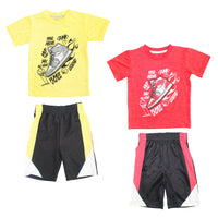 Sueter Manga Cortar + Pantalón Corto
