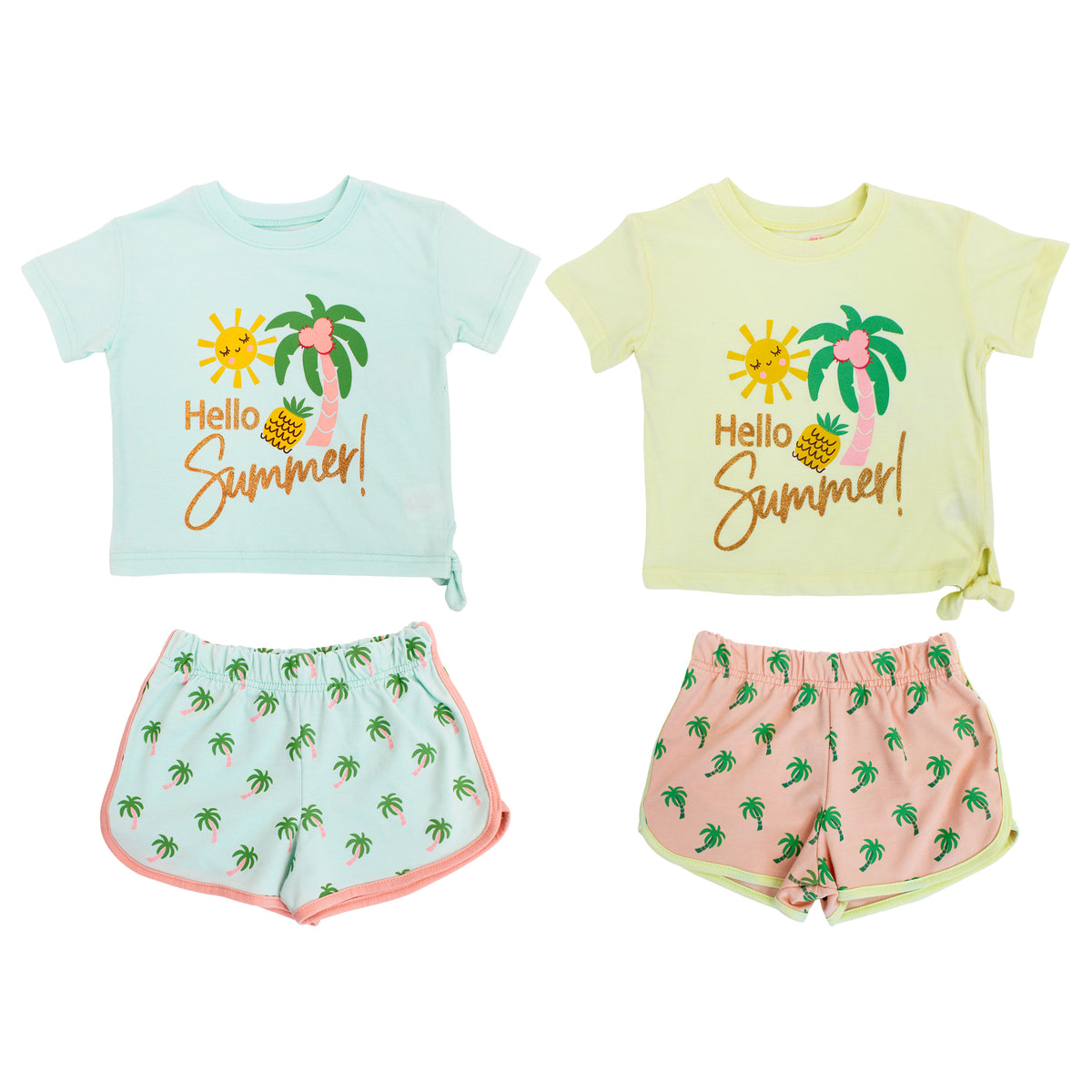 Sueter Manga Cortar + Pantalón Corto