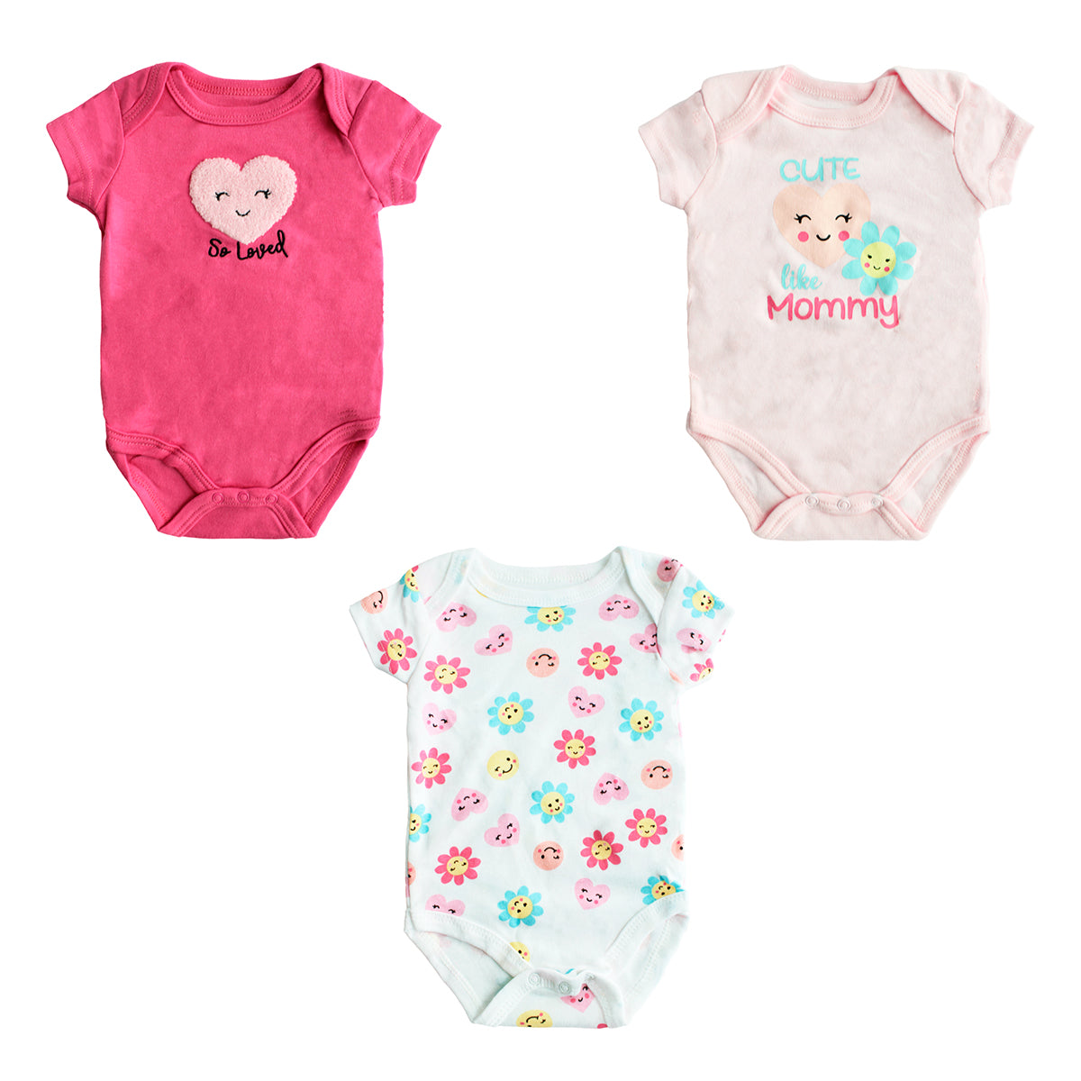 Body Manga Corta 3pk