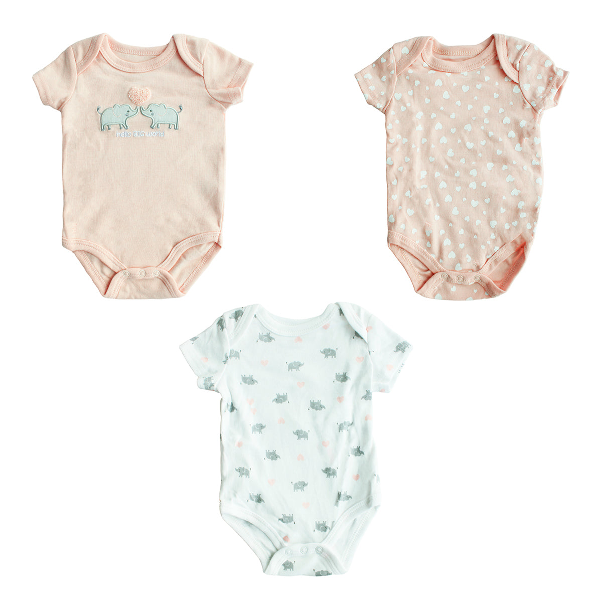Body Manga Corta 3pk