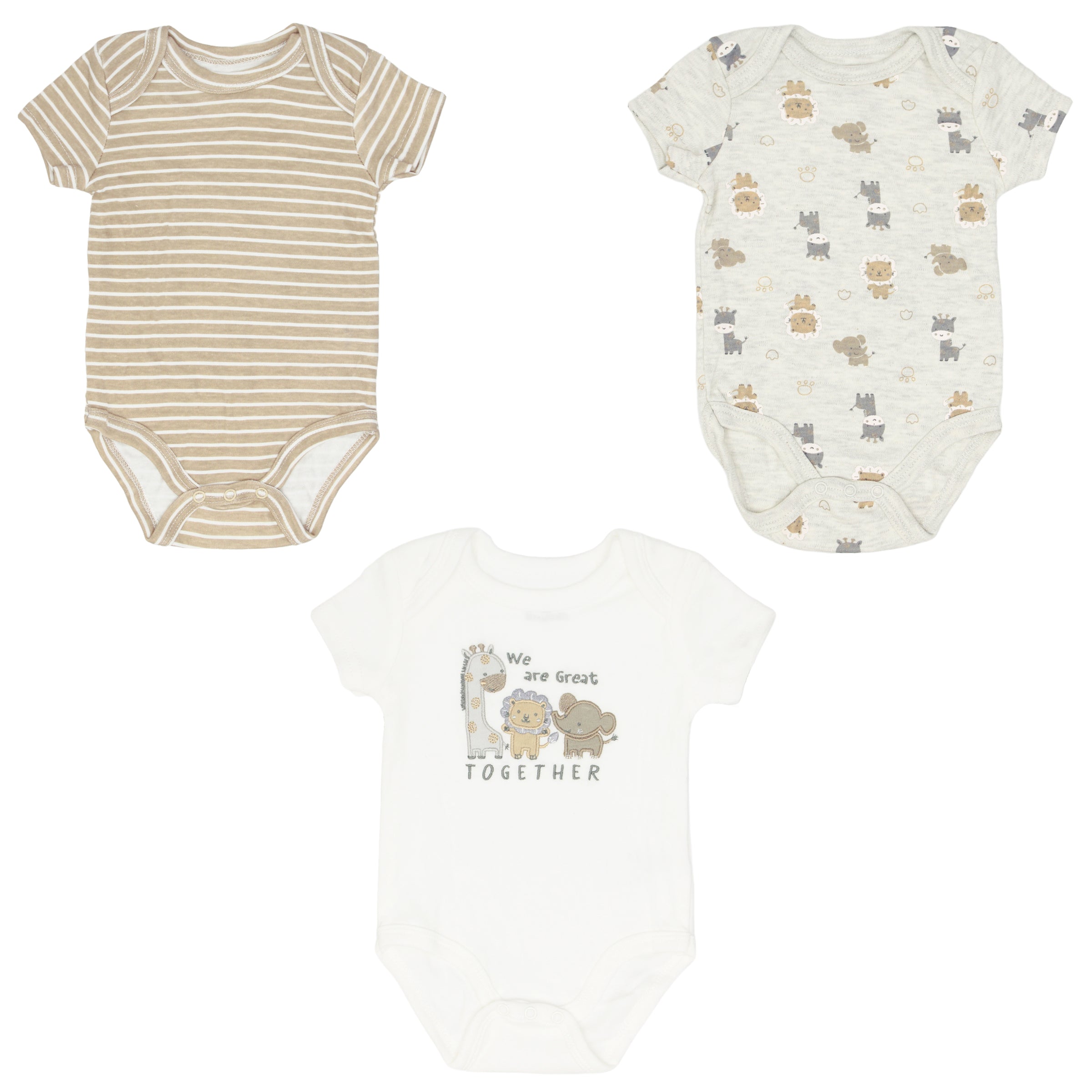 Body Manga Corta 3pk