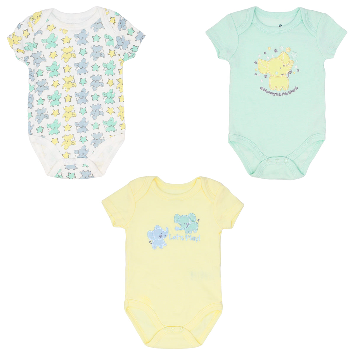 Body Manga Corta 3pk