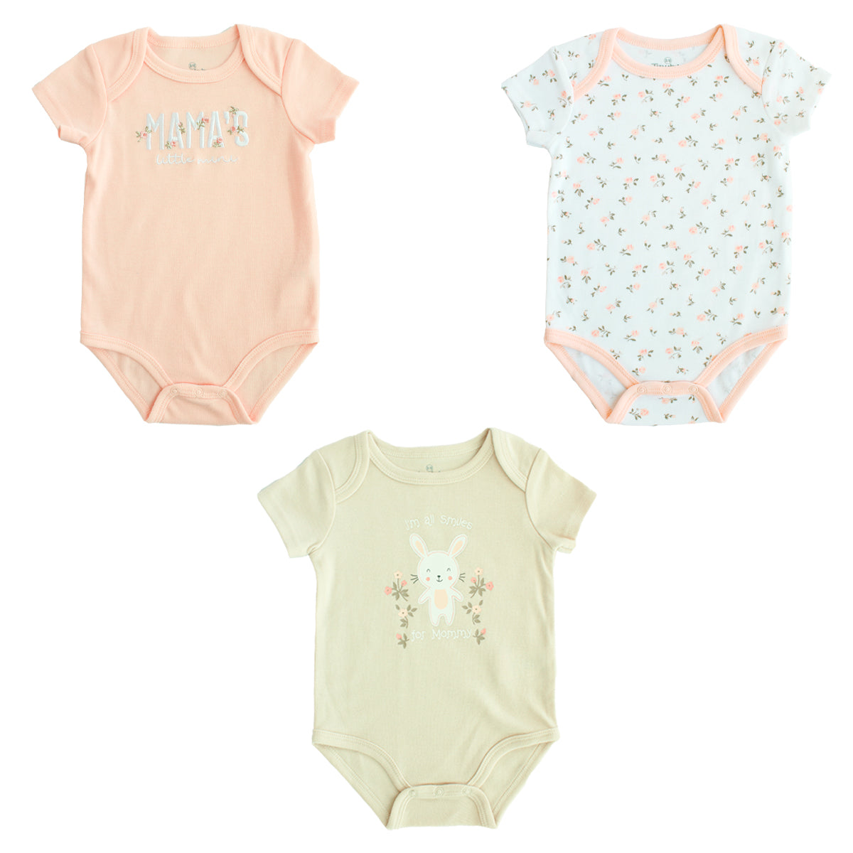 Body Manga Corta 3pk