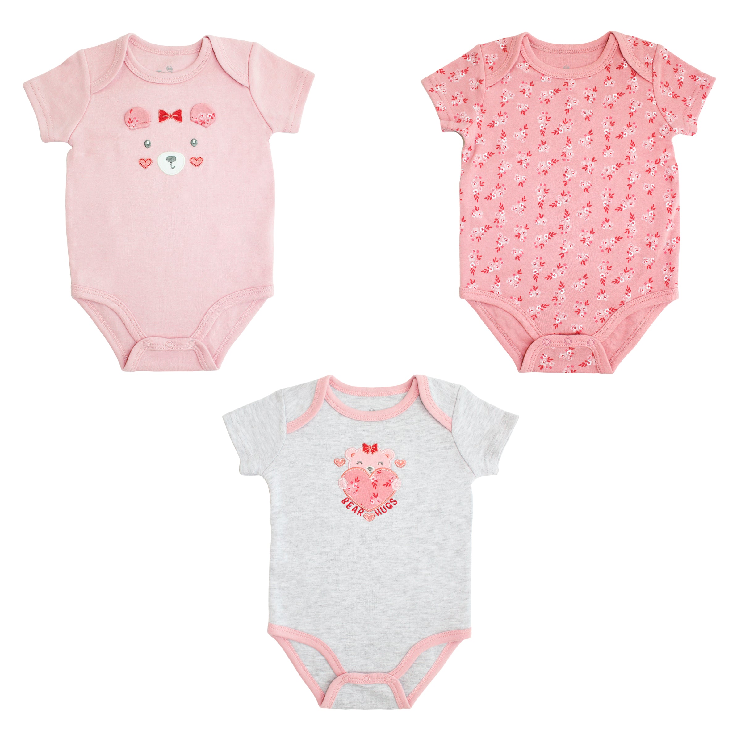 Body Manga Corta 3pk