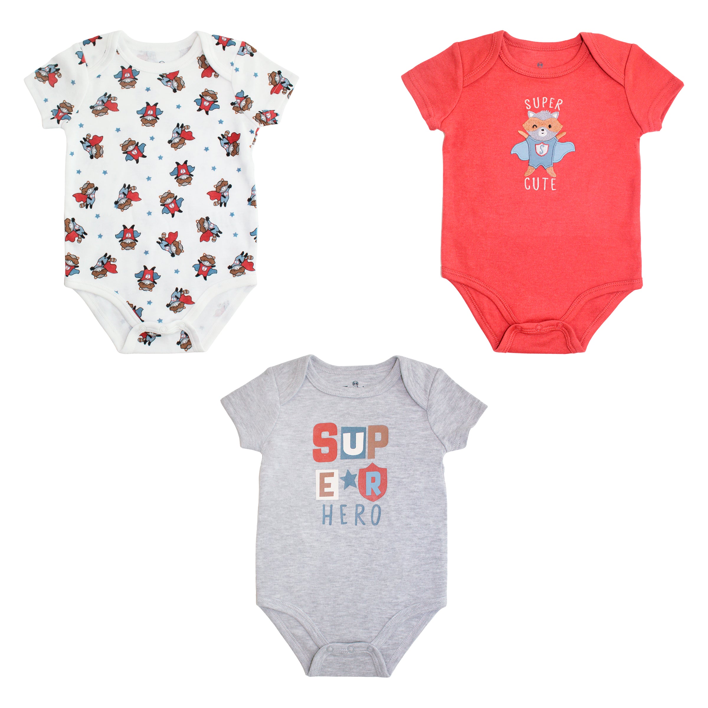 Body Manga Corta 3pk