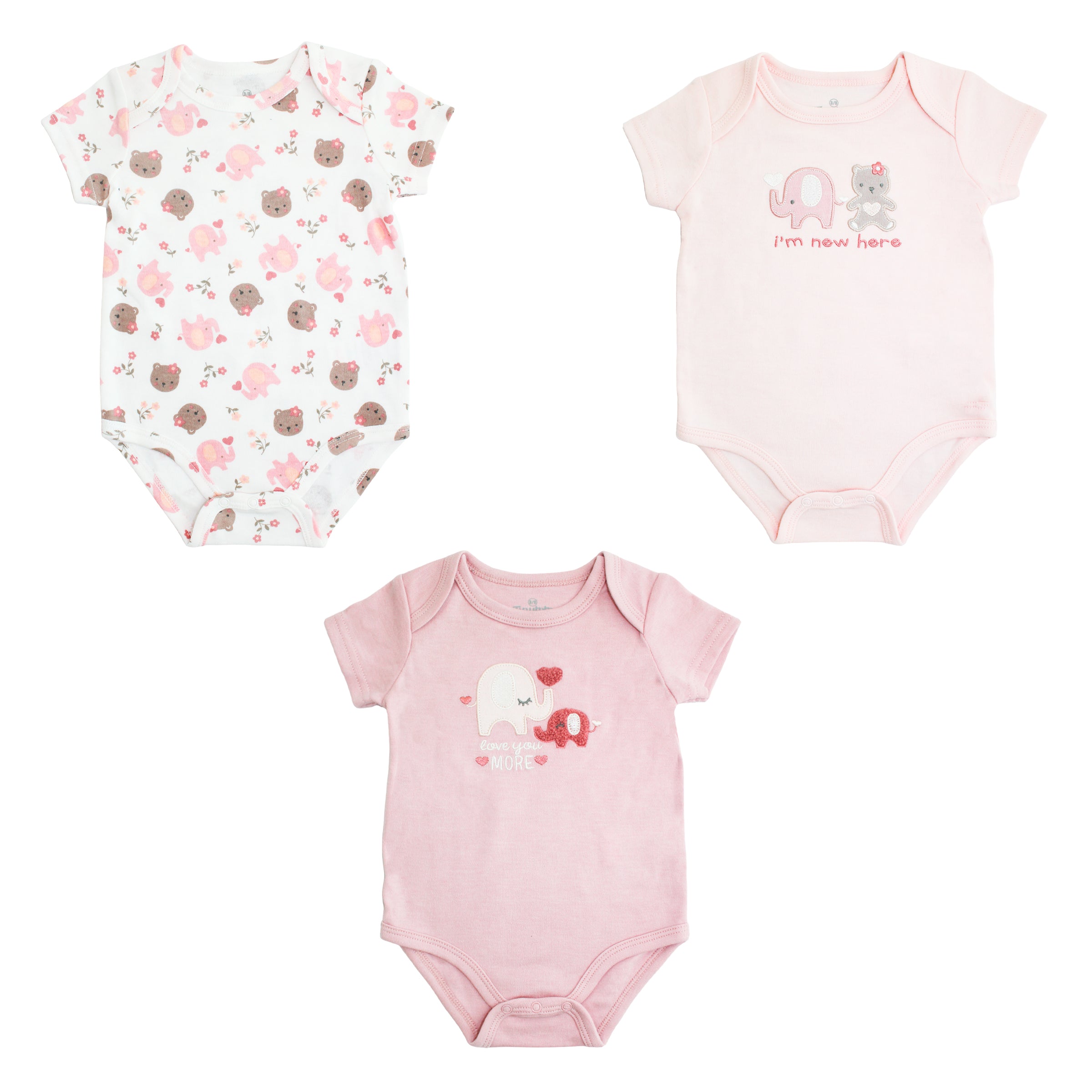 Body Manga Corta 3pk