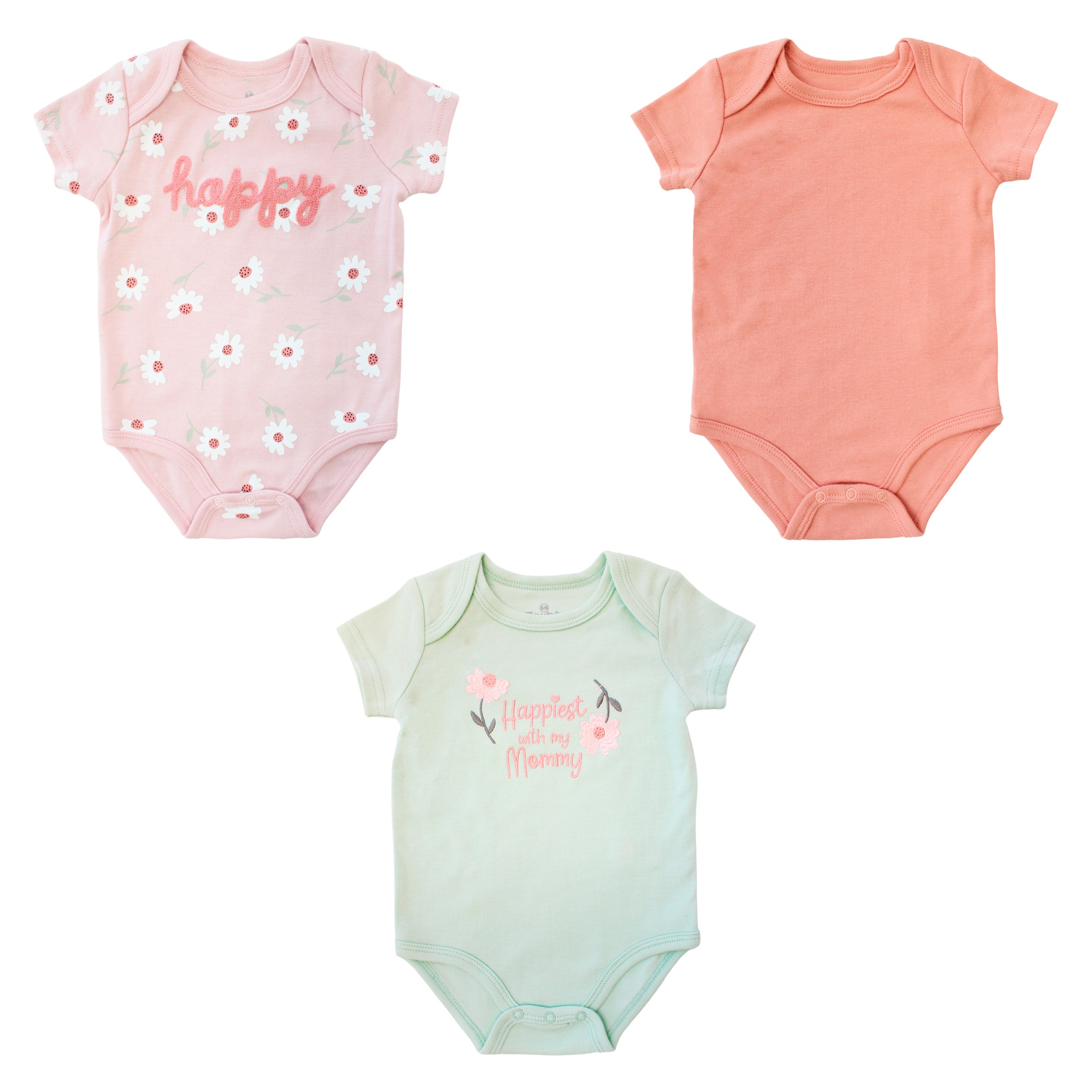 Body Manga Corta 3pk