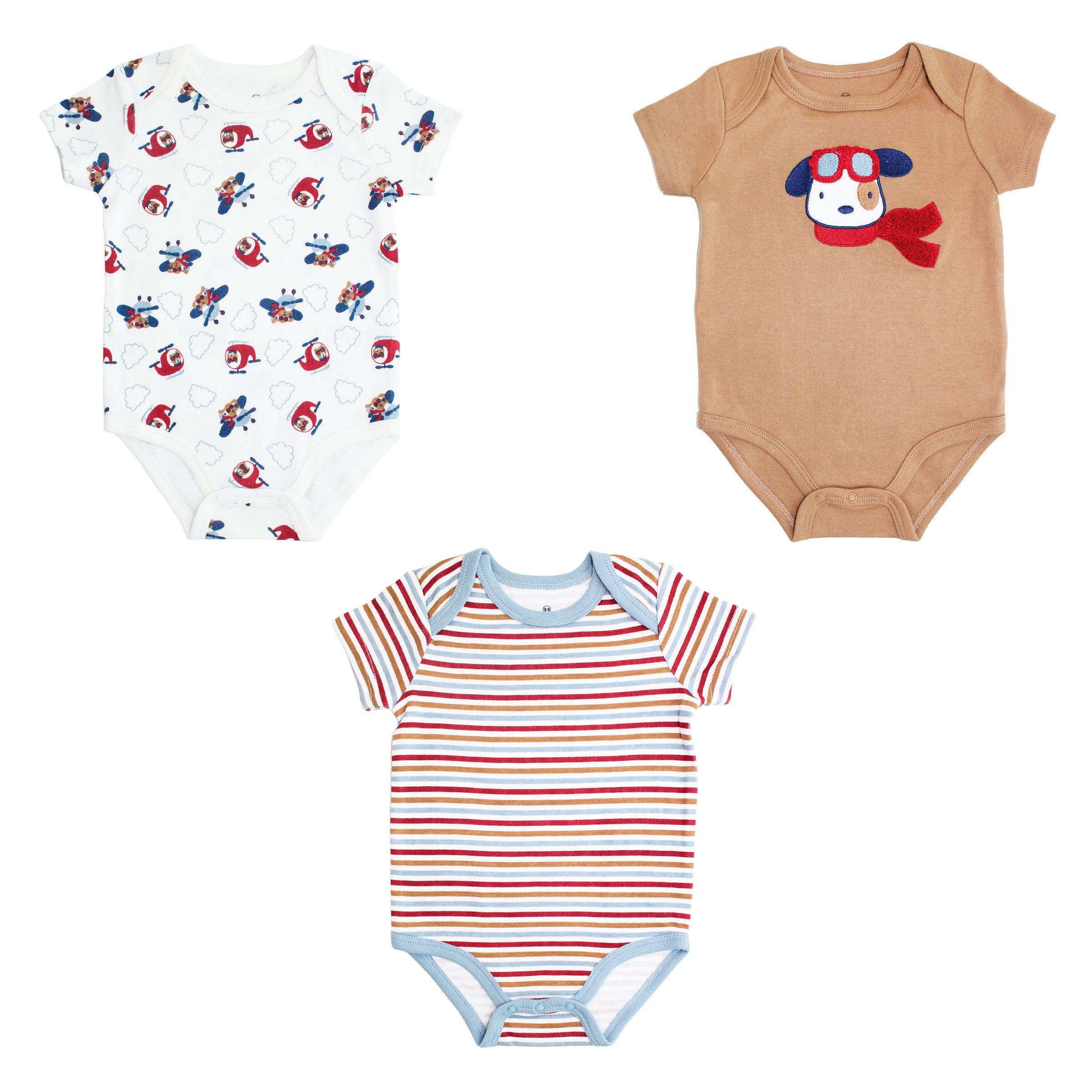 Body Manga Corta 3pk