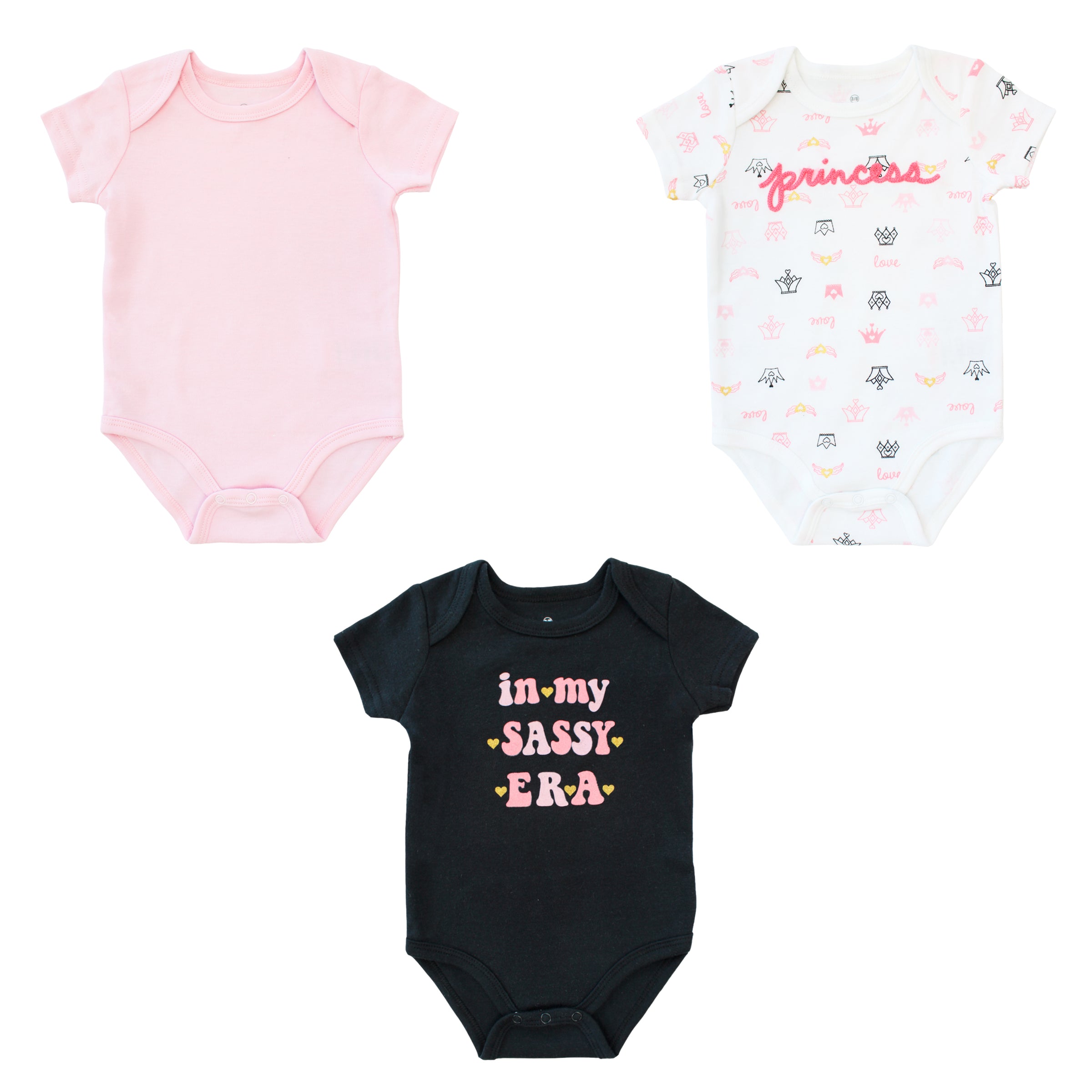 Body Manga Corta 3pk