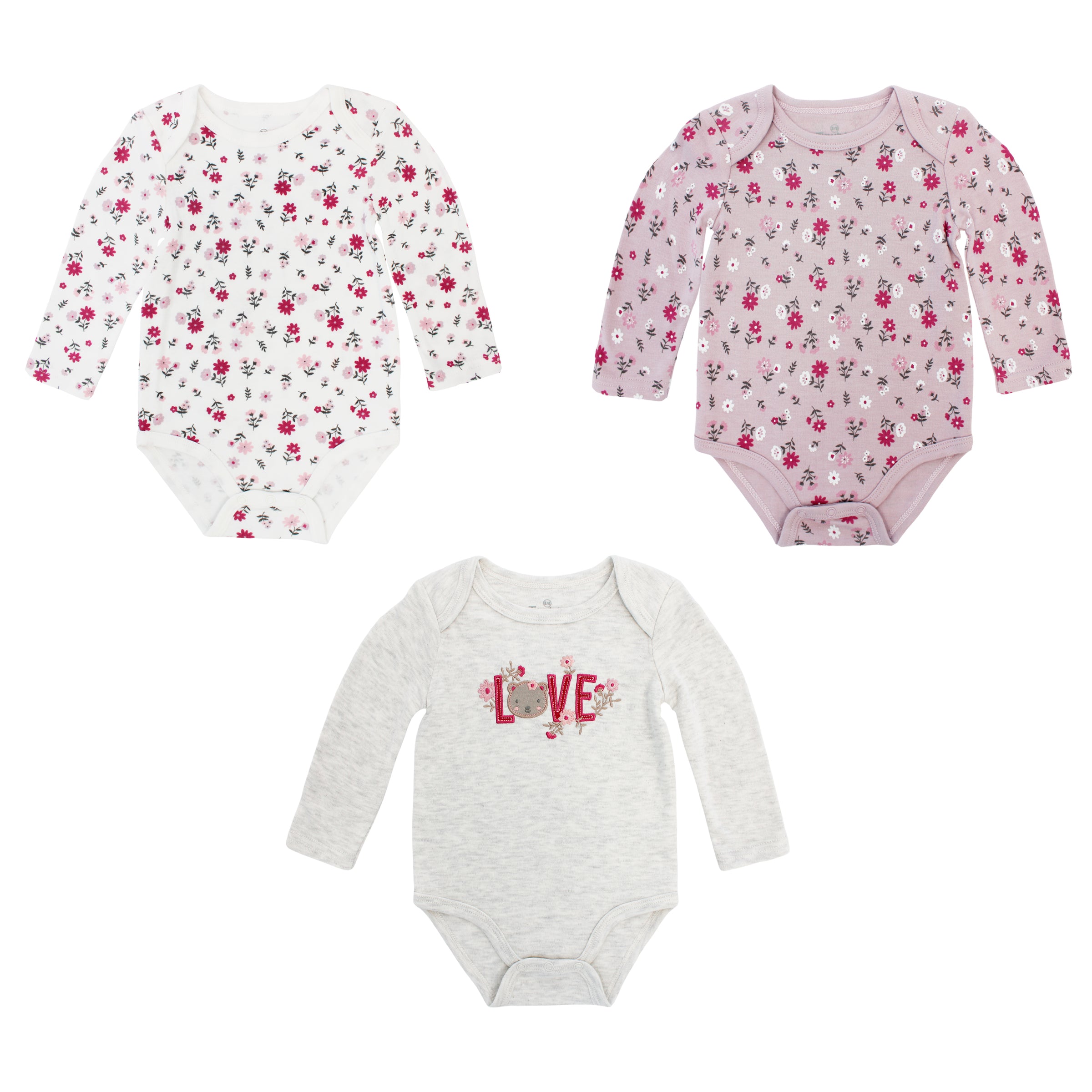 Body Manga Larga 3pk