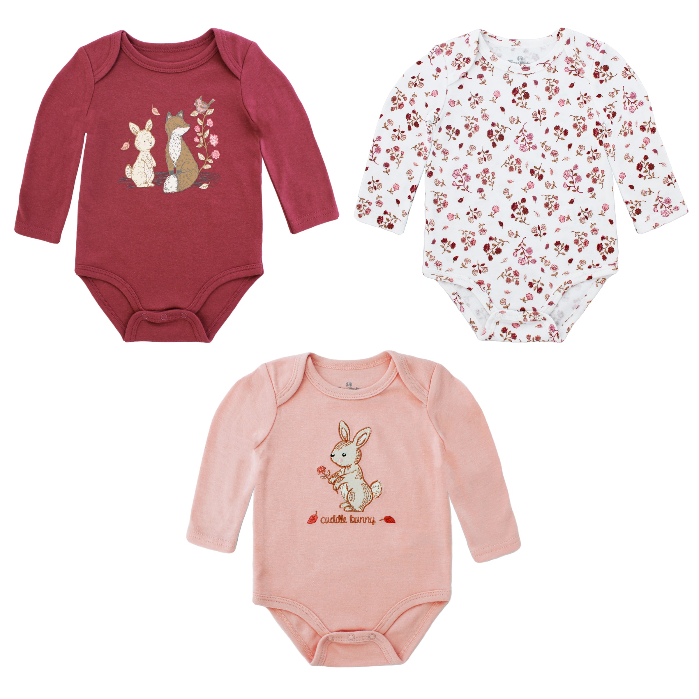 Body Manga Larga 3pk