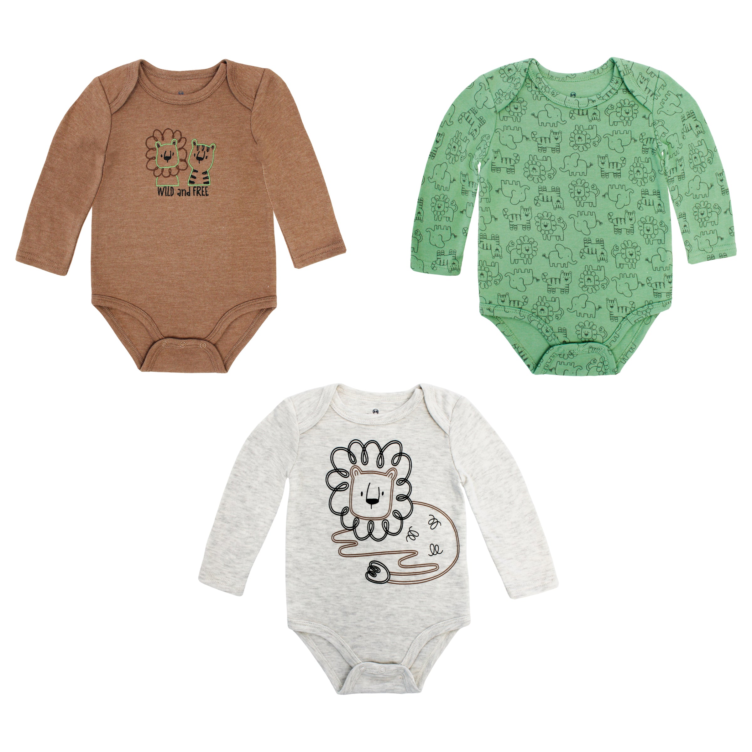 Body Manga Larga 3pk