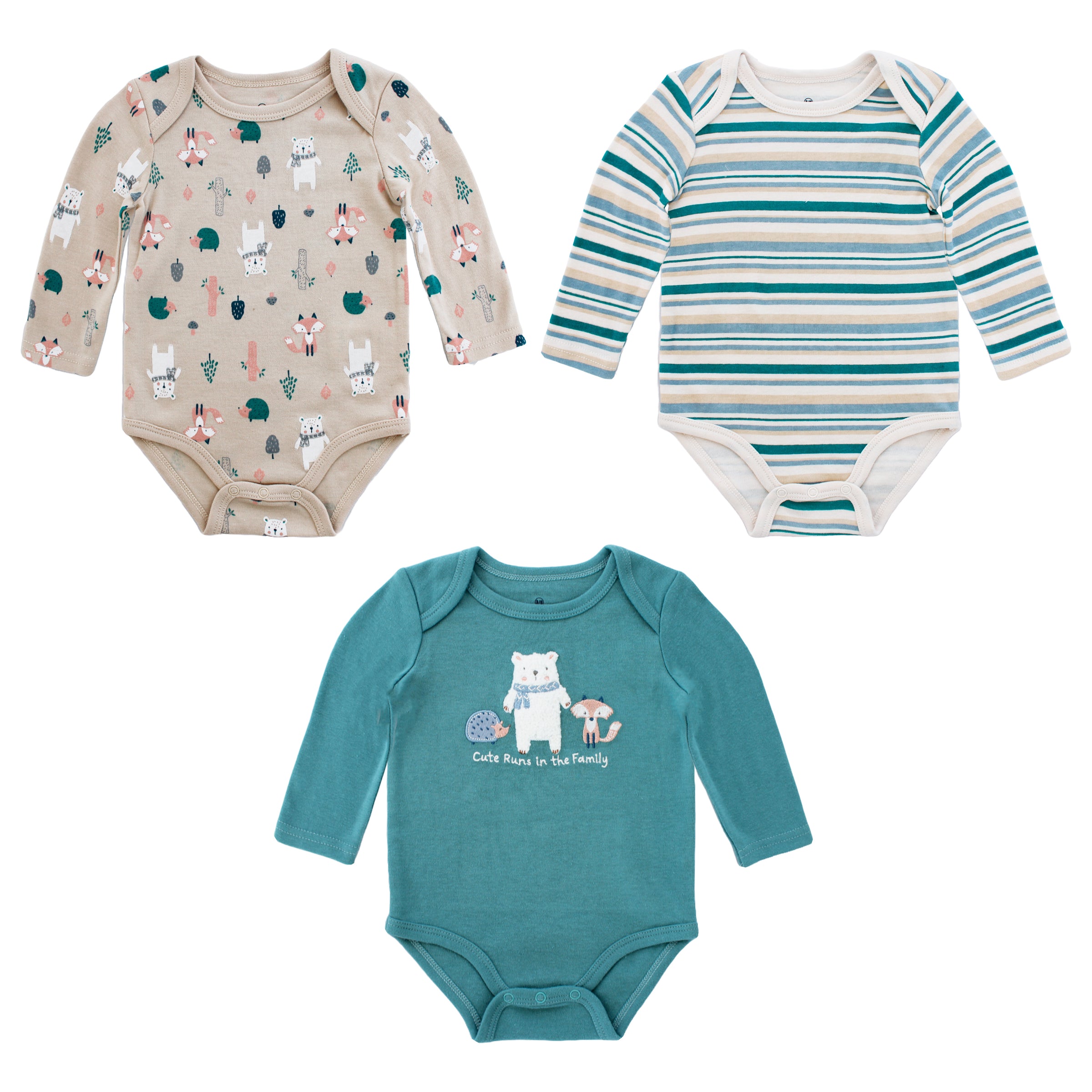 Body Manga Larga 3pk