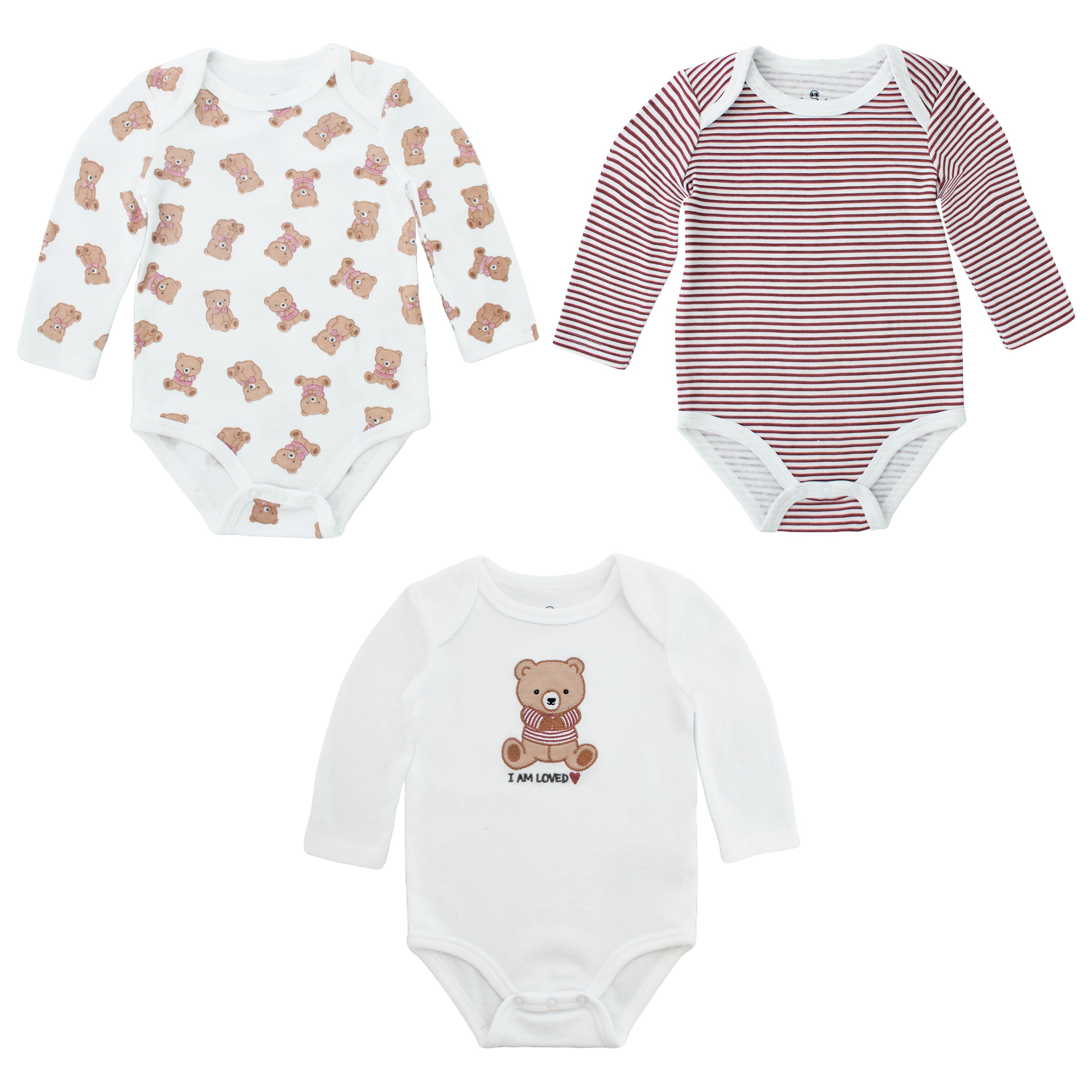 Body Manga Larga 3pk