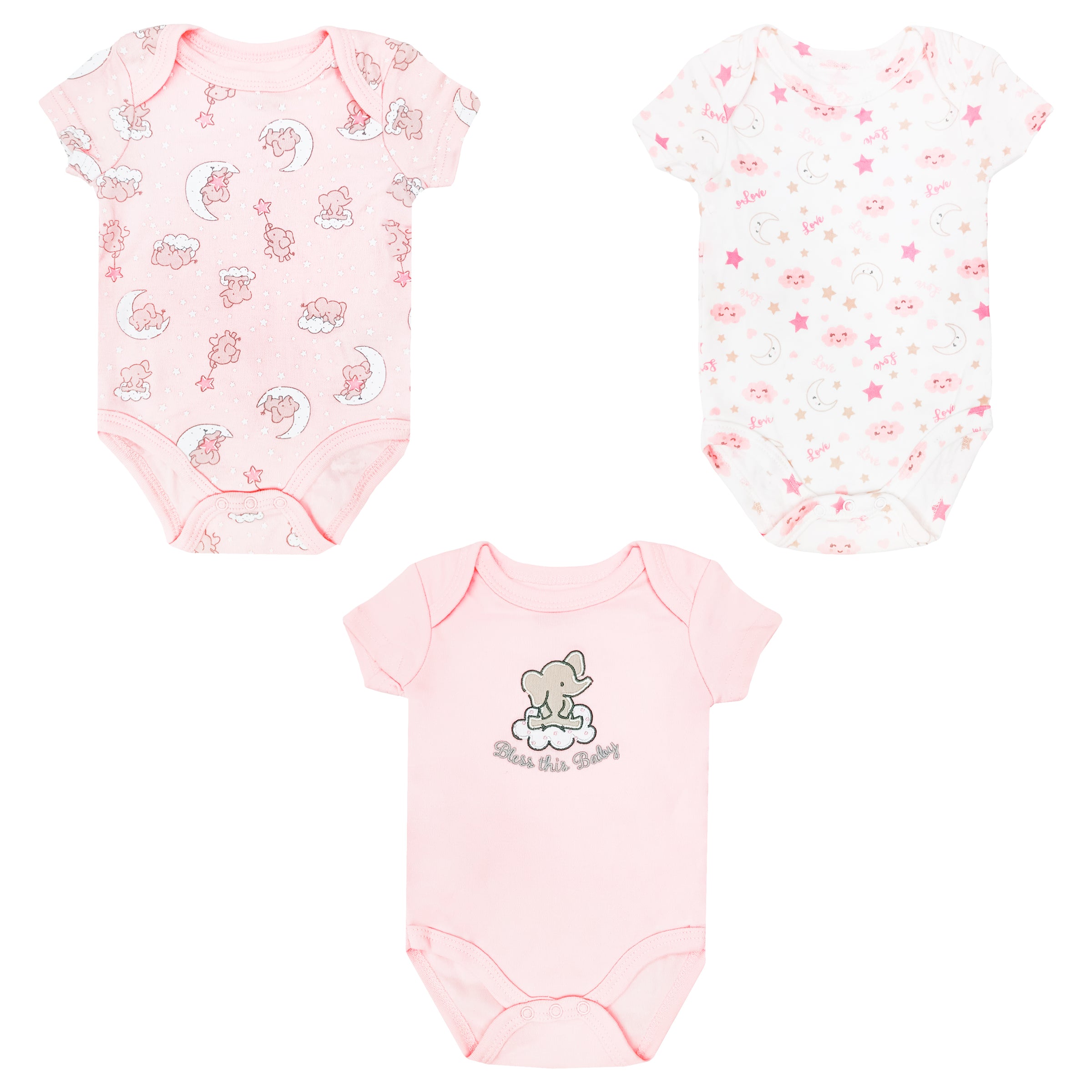 Body Manga Corta 3pk