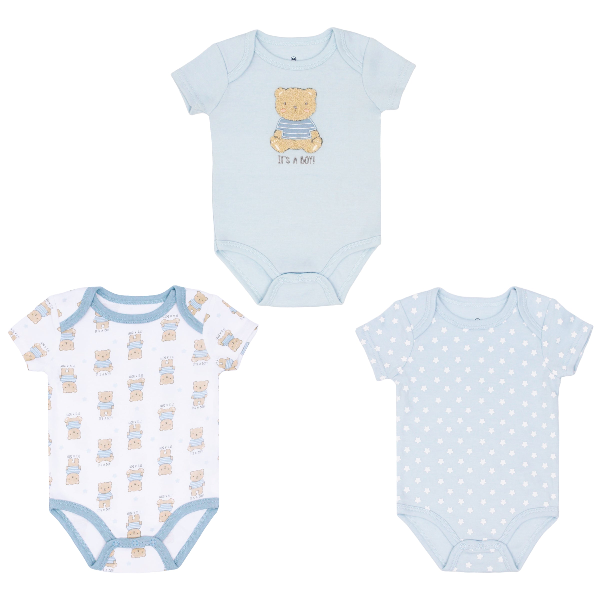 Body Manga Corta 3pk