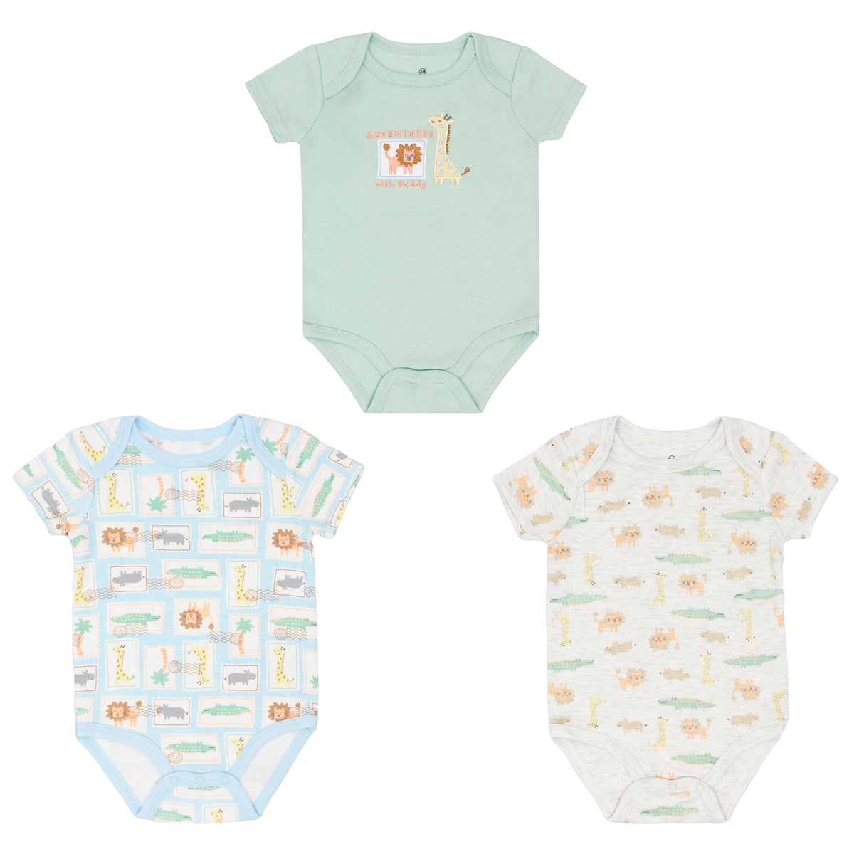 Body Manga Corta 3pk