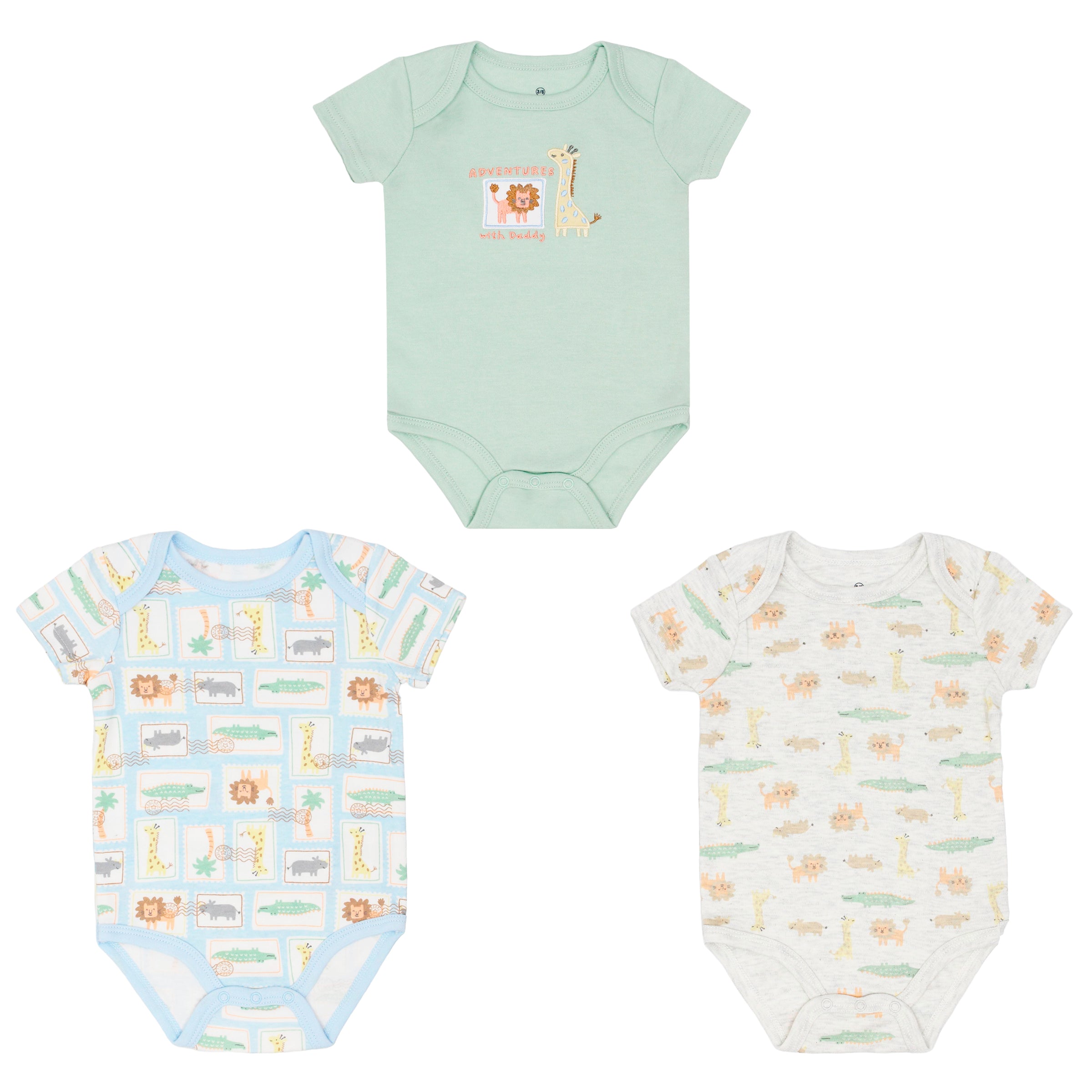 Body Manga Corta 3pk
